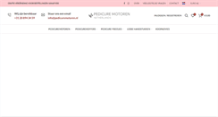 Desktop Screenshot of pedicuremotoren.nl